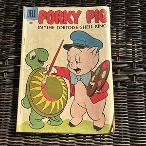 Porky Pig‎ No. 52 VG Dell Comics 1957 The Tortoise Shell King